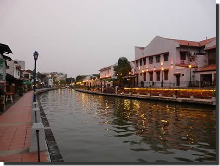 Canal  a Malacca